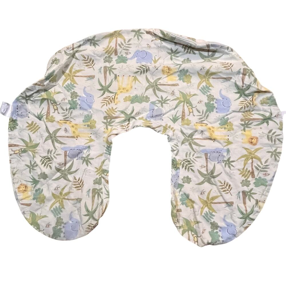 Boppy Nursing Pillow Cover Jungle Safari Animal‎ Print Soft Baby Sleeve